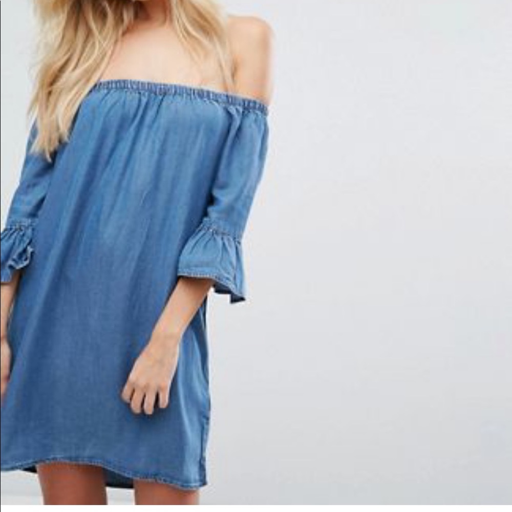 Denim Dress - Picture 1 of 4